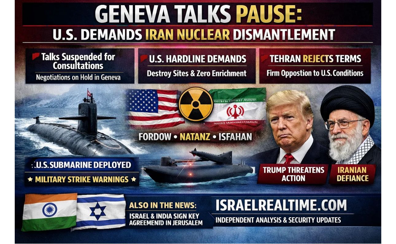 在日内瓦举行的美伊第三轮间接谈判持续约四小时后暂停，双方代表团返回各自驻地进行内部磋商，预计当晚恢复 ...